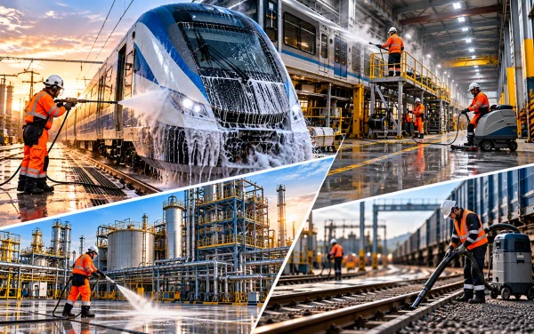 Aseo industrial y ferroviario
